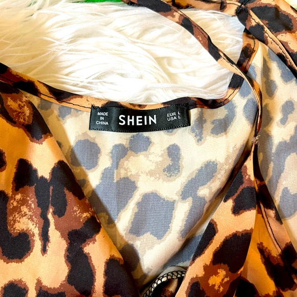 Shein loose fit Cheetah print tank, Large, NWOT - Picture 4 of 4